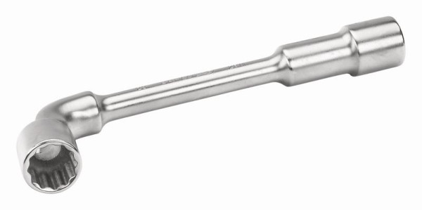 Clé à douille double Bahco, courbée, 6-+12 pans, SW 19 mm, 28M-19