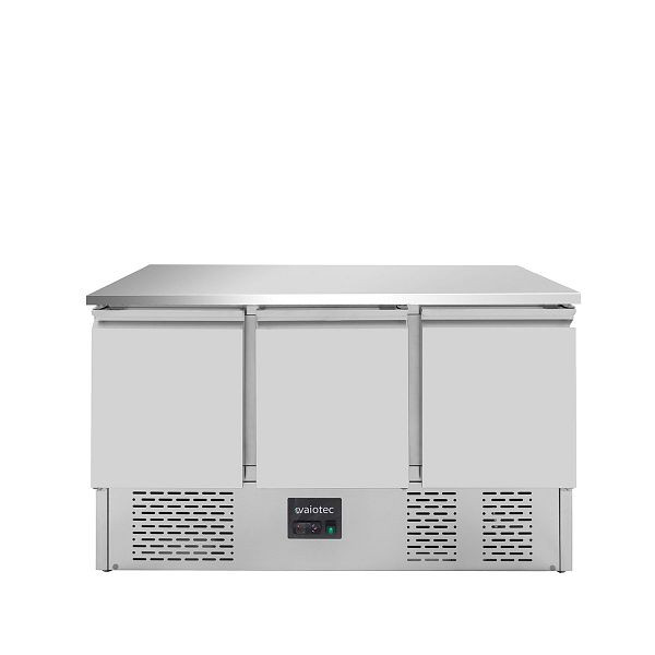 Table réfrigérante Vaiotec EASYLINE Mini 700 / 3 fois - avec 3 portes, 136,5x70x85 cm, 10015