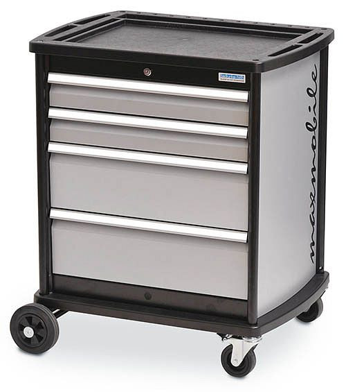 Bedrunka+Hirth Maxmobile 2, 2x100, 2x200 mm, tiroir extension totale 100%, 35 kg, 780 x 580 x 912 mm, 08.89.91