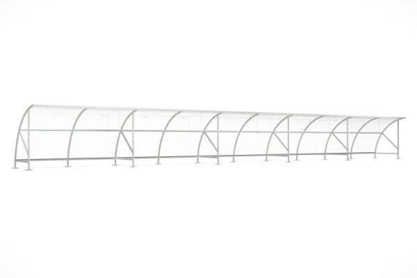 Toiture WSM Bamberg B 1/20 galvanisée en kit, 102100420