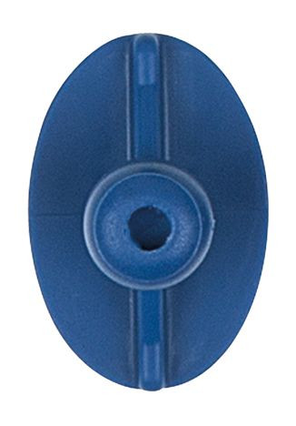 KS Tools pièce adhésive elliptique, plate, 33 x 22 mm, lot de 5, 140.2585