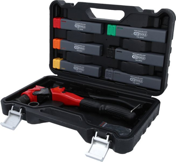 KS Tools Jeu de riveteuses manuelles 3 en 1, rotatif, 12 pièces, 150.9820