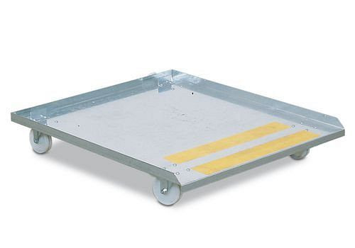 Chariot bio.x avec 4 roulettes pivotantes, pour table de nettoyage C500, C800, T700, L 500 et L 800, 154288