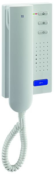 Interphone audio TCS avec fonctions de confort 4 boutons, montage en saillie blanc, ISH3130-0140
