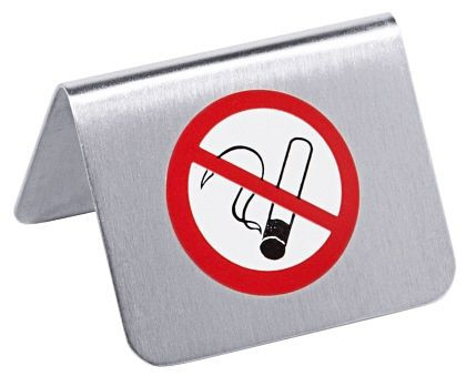 Enseigne non-fumeur Contacto, finition satinée, 1053/002