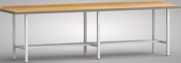 Etabli standard KLW - 3000 x 700 x 840 mm L x P x H, WS303N-3000M40-X7000