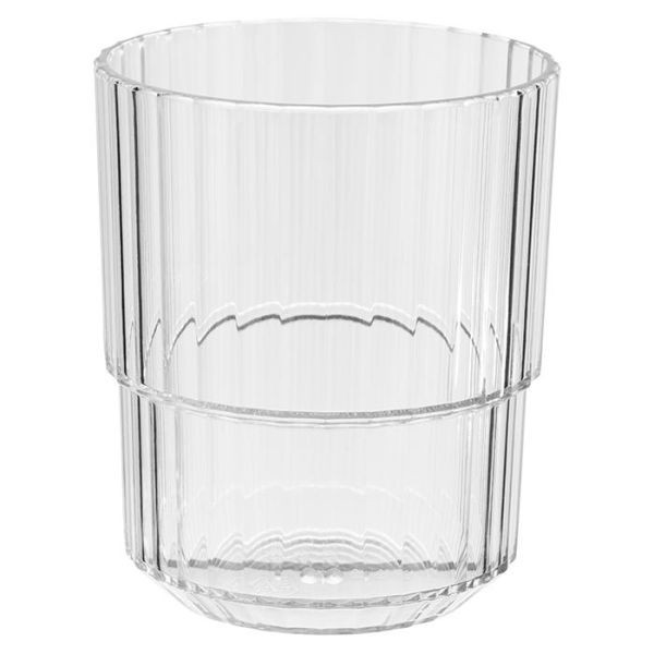 Gobelet APS -LINEA-, Ø 8,5 cm, hauteur : 10 cm, Tritan, 300 ml, couleur : transparent, lot de 48, 10562