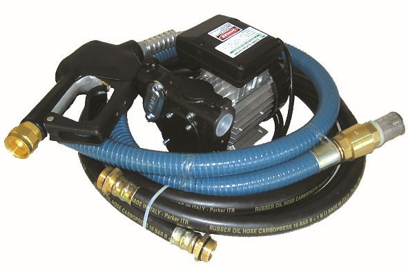 Kit de ravitaillement ZUWA E 56-BS sans compteur, 230 V, pour diesel et biodiesel (RME), débit 56 l/min, 120711