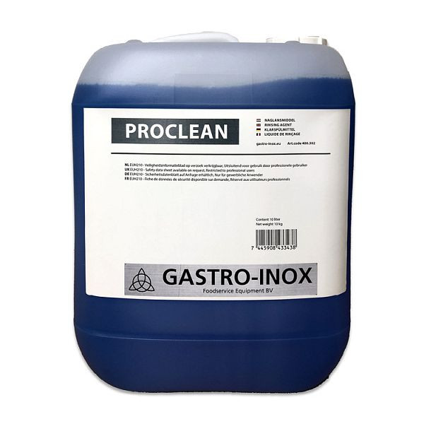 Agent de glaçage Gastro-Inox Proclean 10 litres, 400.302
