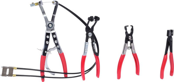KS Tools jeu de pinces pour colliers de serrage de voiture, 4 pièces, 115.1104