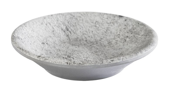 Bol APS -ELEMENT-, Ø 8 cm, hauteur : 2 cm, mélamine, couleur : aspect béton, 0,01 litre, pack : 24 pièces, 84825