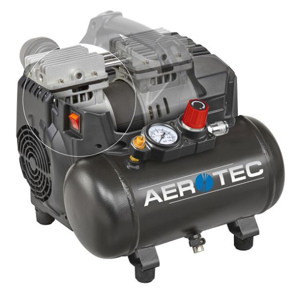 AEROTEC SUPERSIL 6 sans huile - Compresseur silencieux 230 V, 2010261