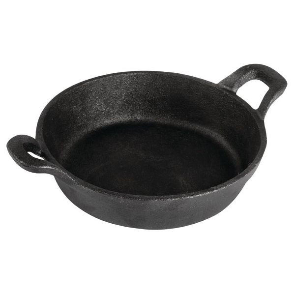 Poêle de service ronde en fonte OLYMPIA avec anses 18cm, GJ554