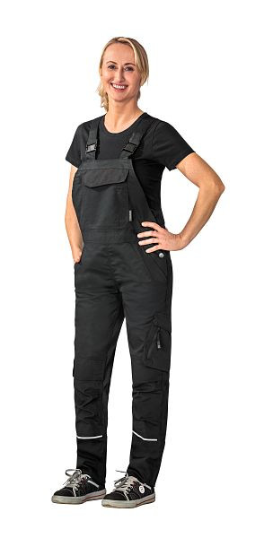 Salopette femme Planam Norit, noir/noir, taille 42, 6530042