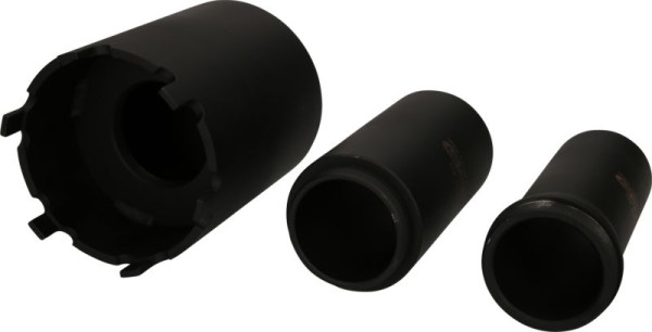 Jeu de contre-écrous et de clés KS Tools avec 2 tubes de guidage pour MAN, Ø 102 mm, 3 pièces, 460.5360