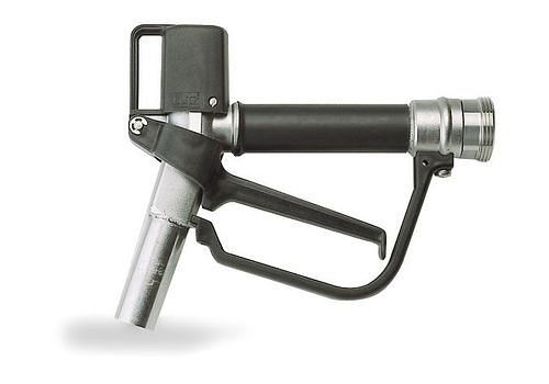 Pistolet DENIOS inox pour pompe baril alimentaire, joint FPM, 243-260