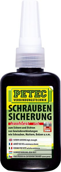 Serrure à vis Petec haute résistance, 50g Unité d'emballage: 10 pièces, 92050