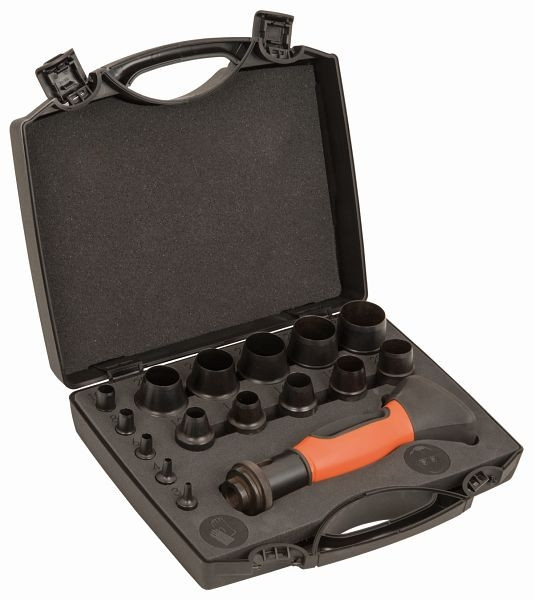 Jeu d'emporte-pièces Bahco, interchangeables, 16 pièces, Ø 3-30 mm, 400.003.030