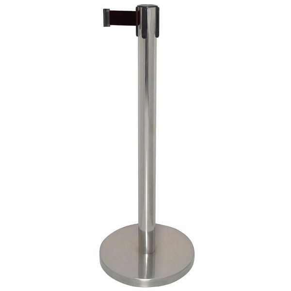 Borne Bolero en acier inoxydable avec ruban noir 3m, GG724