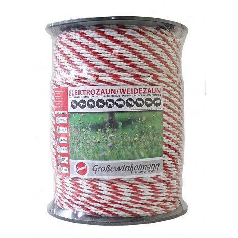 Corde Growi SuperLine rouleau de 500 m, 6 mm, 6 conducteurs en acier aluminium, 10022510