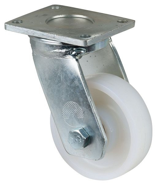 Roulette robuste BS Rolls, largeur de roue 30 mm, Ø roue 100 mm, capacité de charge 175 kg, bande de roulement/corps de roue plastique, roulements à billes, RR100.B15.100