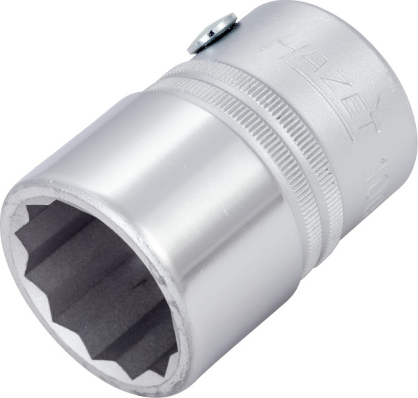 Insert de clé à douille Hazet, double hexagonal, carré creux 20 mm (3/4 pouce), profil extérieur double hexagonal, 1.1/16 ", 1000AZ-1.1/16