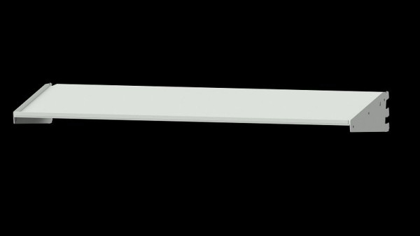 Structure du système d'étagères de rangement pour établis ANKE, 1210 x 450 mm (AM 1211), RAL 7035, 960.859