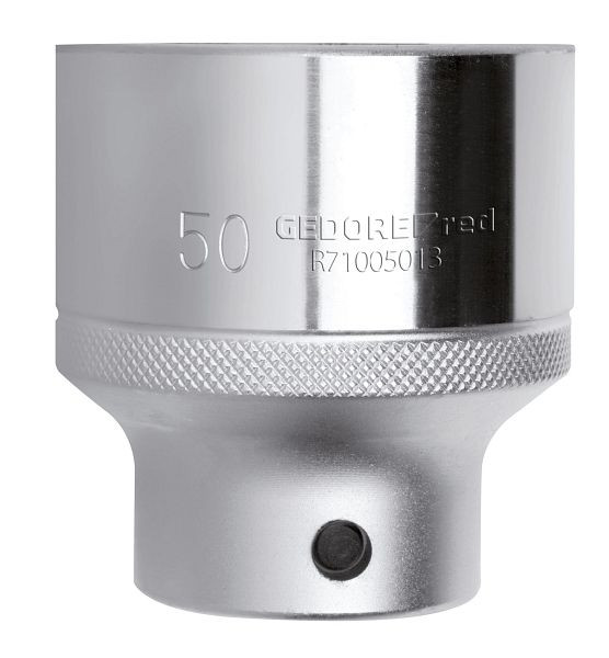 GEDORE clé à douille rouge insert 3/4 hexagone SW50mm, longueur 72mm, 3300505