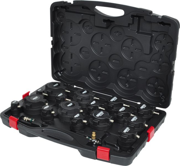 KS Tools Coffret de test du système d'air de suralimentation du turbocompresseur, 17 pièces, 150.2520