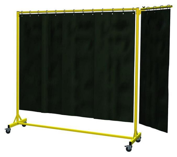 Bras pivotant KLW, 600 mm, avec rideau de soudure PVC, 03 / STWSA-600