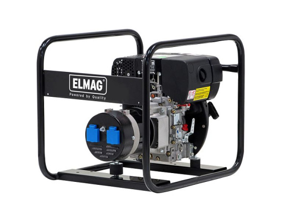 Groupe électrogène ELMAG SED 3000W, avec moteur HATZ 1B20, 53200
