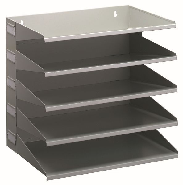Barre de tri DURABLE, 5 parties, grise, 336010