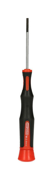 Tournevis plat pour mécanique de précision KS Tools, 2,4 mm, 500.7110