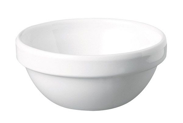 Bol APS -CASUAL MINI-, Ø 6 cm, hauteur : 2,5 cm, mélamine, blanc, 0,02 litre, 83880