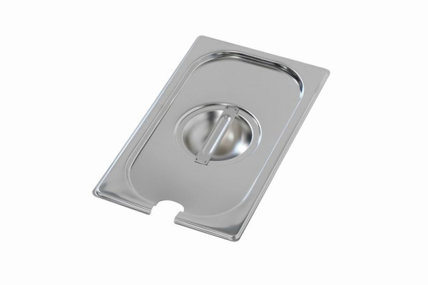 Couvercle Bartscher 1/4GN, avec évidement pour cuillère, A120646