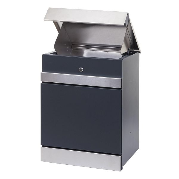 Mendler Paketkasten HWC-K41, Paketbox Paketfach Paketstation Boîte aux lettres, métal, acier galvanisé anthracite, 92123