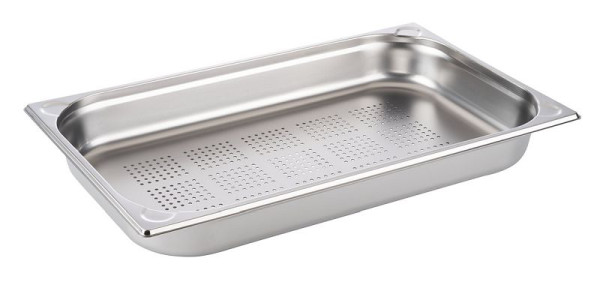 Bac APS GN 1/1, perforé, 53 x 32,5 cm, profondeur : 40 mm, inox, 5 litres, 81911