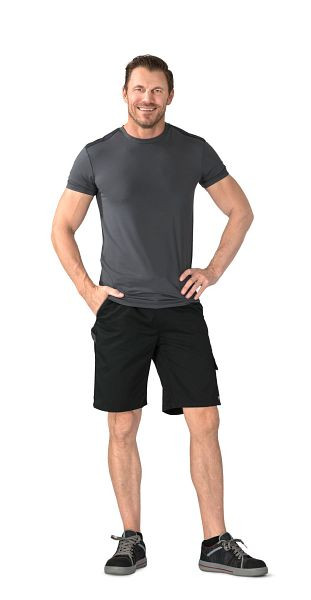 Short Planam Highline, noir/ardoise/zinc, taille XS, 2714040