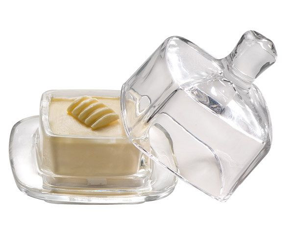 Pelle à beurre APS, 9 x 9 cm, hauteur : 9 cm, verre, 15926