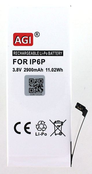Batterie AGI compatible avec APPLE IPHONE 6 PLUS, 22674