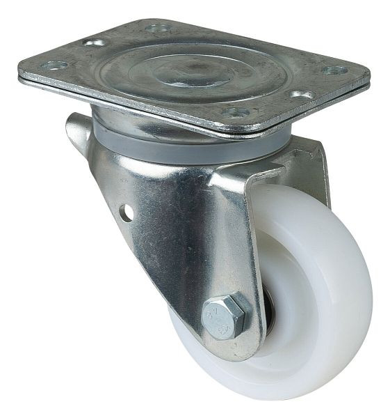 Roulette robuste BS Wheels, largeur de roue 35 mm, Ø roue 100 mm, capacité de charge 500 kg, bande de roulement/corps de roue en plastique, roulements à billes, N100.B15.102