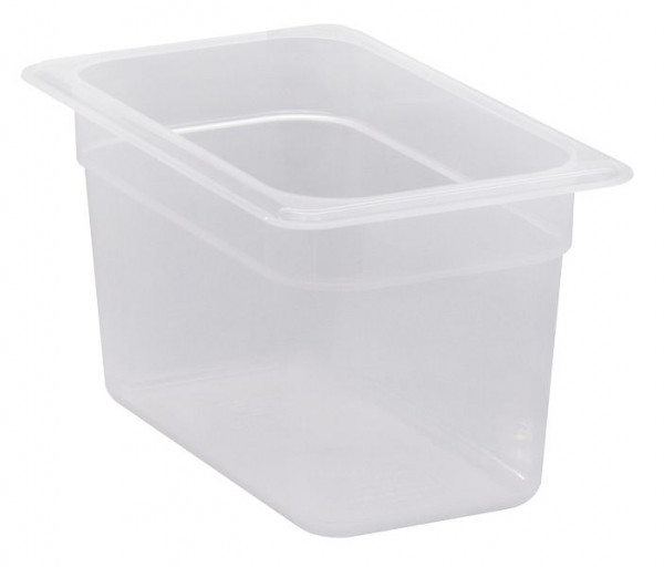 Conteneur GN Cambro 1 / 4-150 mm Polypropylène translucide, UE: 6 pièces, 46PP190