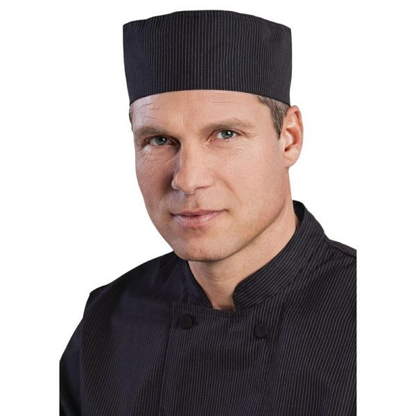 Bonnet Chef Works Cool Vent, à fines rayures, B228