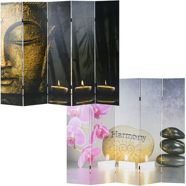 Paravent photo Mendler Buddha, paravent paravent, 180x160 cm, 36772