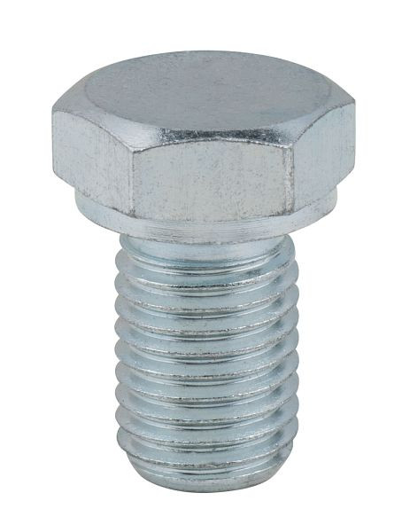 Vis de vidange d'huile KS Tools, six pans extérieurs 17 mm, M12x1,5x18 mm, paquet de 10, 430.1011