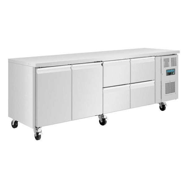 Réfrigérateur double porte et 4 tiroirs série Polar U 476 litres, UA021