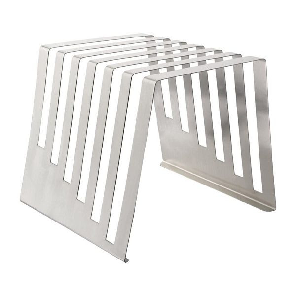 Support Inox Hygiplas avec marches pour 6 planches à découper, J251