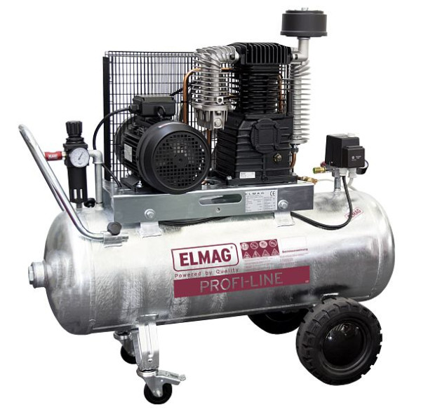 Compresseur ELMAG PROFI-LINE 'galvanisé', PL-Z 840/10/200 D, 11023