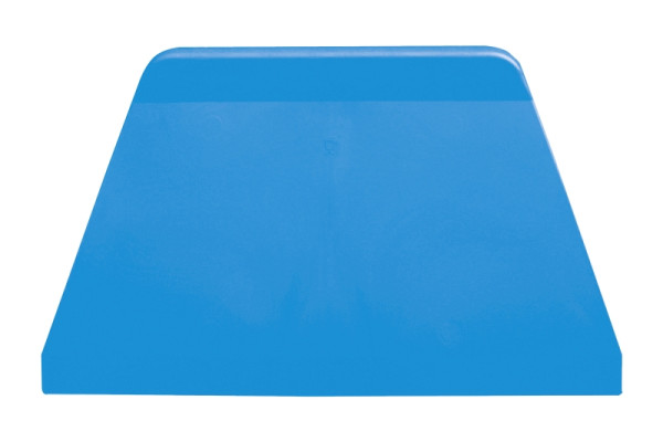 Coupe-pâte Schneider avec bande de poignée, forme carrée, ABS, bleu HKS 47, 227750