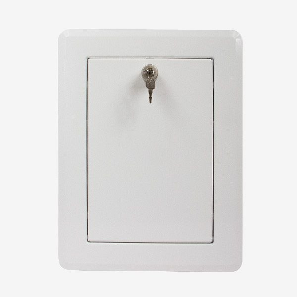 Porte basculante HKW, blanche, 9030